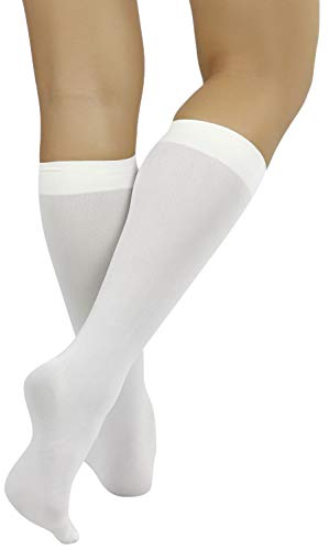 Image of ToBeInStyle Womens Pack of 6 Knee High Trouser Professional Socks