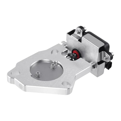 Samger 2.5\ 63mm Edelstahl Elektrische Auspuff Endschalldämpfer Klappenauspuff Ventilschalter System Kit mit Fernbedienung Schweißen erforderlich