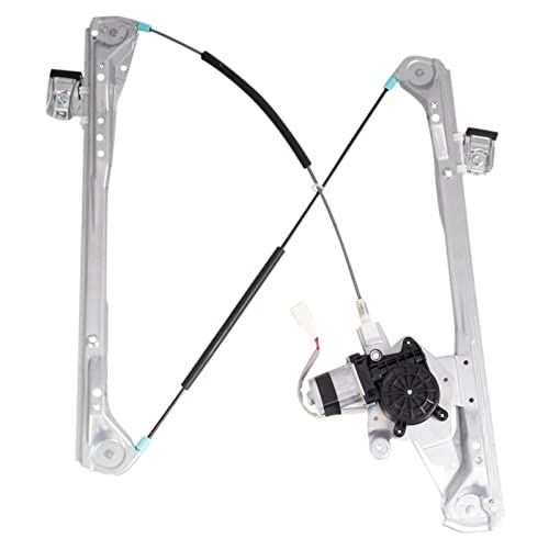 Image of TRQ Front Left Power Window Regulator & Motor Assembly Drivers Side Compatible with 2008-2011 Ford Focus
