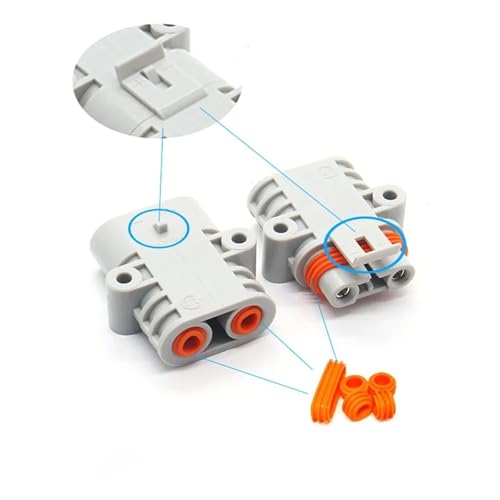 Connecteur climatisation de parking 50A haute performance étanche 12V 24V - 7
