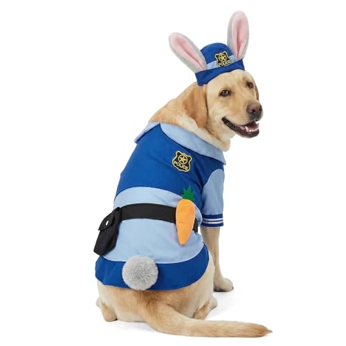 Disfraz de Policía Conejo para Perros 3XL