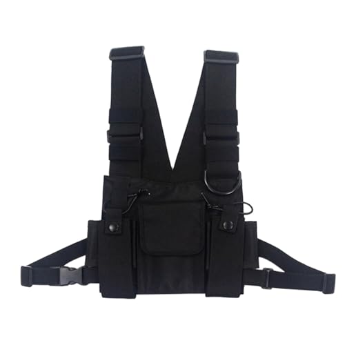 Sac bandoulière poitrine gilet anti-encombrement pour sécuriser vos petits objets