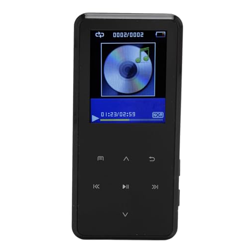 Reproductor de Música Mp3, Reproducción de Video de Calidad de Sonido de 1,5 Pulgadas Ai álbum de Dispositivos de Grabación Activado de Voz Inteligente con Auriculares para Ejecutar (32G)