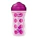 Chicco Vaso Active, Vaso Antiderrame de 266 ml, Vaso Aprendizaje para Bebés +14 Meses para Aprender a Beber, con Boquilla Resistente a Mordeduras y Botella Termo, sin BPA ,Rosa Surtido Aleatorio