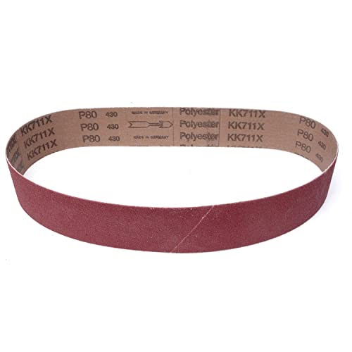 VSM KK711X - Cinta de lijado (30 x 1960 mm, para metal y acero, grano: 150 (20 bandas)