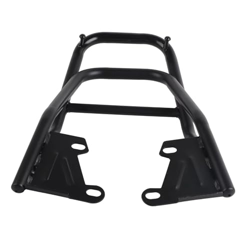 Porte-bagages moto Grom MSX125 en fer noir robuste pour top case