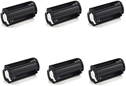 Amazon.com: DGZZI 6pcs Black Cylindrical Battery Holder Battery Storage ...