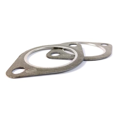 Image of 2pcs Exhaust Manifold Seal Gasket 18107502346 for BMW M54 E46 E66 E83 E53 E70 E85 330Ci 730Li X3 X5 Z4