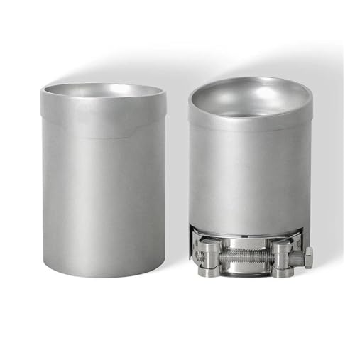 Tuyau d'échappement voiture silencieux inox givré et modification de buse queue ER67-out92