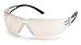 Pyramex Cortez Safety Eyewear, Indoor/Outdoor Mirror Lens With Black Temples