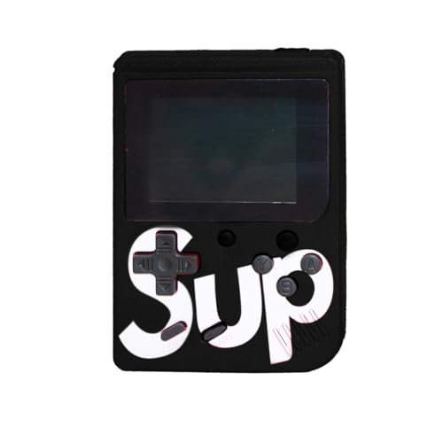 🎁 Rappresenta un'ottima idea regalo per bambini e adulti amanti del gaming retrò, è completa di cavo USB per la ricarica e manuale in inglese per iniziare a giocare subito con i tuoi titoli preferiti