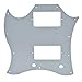 Dopro American Standard SG Guitar Full Face Pickguard fits USA Gibson SG Special Guitar Dark Tortoise