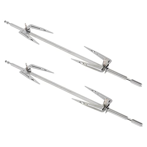 SUPVOX Home Grilled Forks 2 Pack Rotating Turkey Forks Bbq Accessories for Grilling