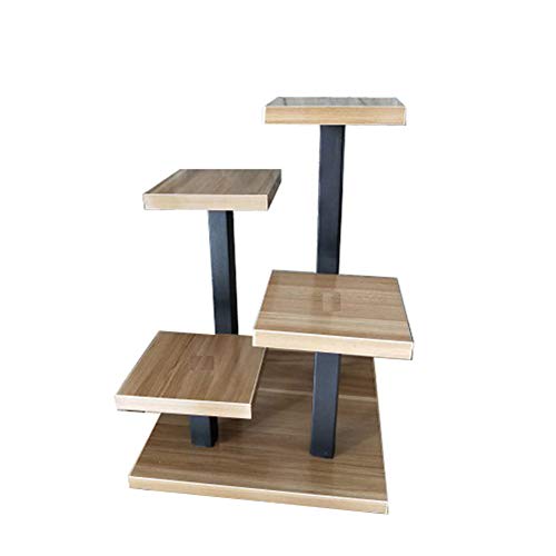 Mini Small Flower Stand Desk Small Flower Stand Meat Storage Ladder Rack Window sill Indoor-2