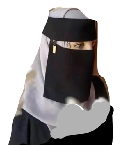 Rosina fashion Niqab for Girls Saudi NiqabHijab Georgette breathable niqab for girls Women (B0CJRGMJL6) Amazon Price History, Amazon Price Tracker