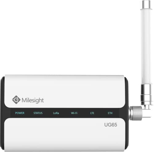Passerelle LoRaWAN Gateway UG65 Milesight IoT antenne Helium HNT