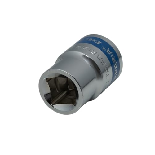 Image of Taparia 1 /2 inch Square Drive Socket (16,18 mm)-Hex or 6 point Socket for Standard Nuts & Bolts Compatible w /Ratchets, L Handles, Wrenches, Power Tools-Automotive & Mechanical Work for Garages, DIY