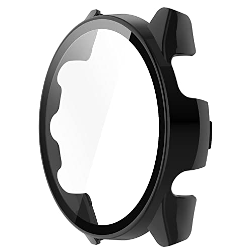 QINOUK Hard PC Case for Garmin Forerunner 265S with Built in Tempered Glass - Image 4