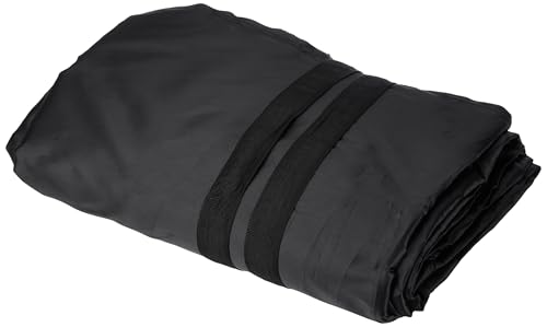 Sulfar 100% Water Resistant Car Body Cover Compatible with Mirror for Tata Flora (Triple Stitched, Full Bottom Elastic, Black)