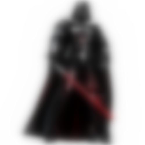 Hilloly S-Tar Wars Black Series Darth Vader S-Tar Wars Figure,Figura de acción de Darth Vader, Cake Topper Decoración, S-Tar Wars Acción Juguetes Modelo Muñecas,A Partir de 4 años