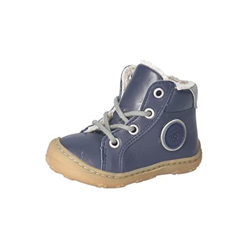 RICOSTA Girls and Boys Georgie Boots,Width: Normal (WMS),Removable Insole, Blue 160, 18 EU