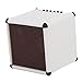 Sanpyl Guitar Picks Holder Box, Amp Speaker Guitar Organizer up to 5 Individual Picks, for Standard, Medium and Heavy Duty (White B)