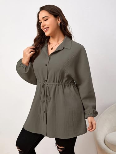 GRECIILOOKS brown dress – image 4