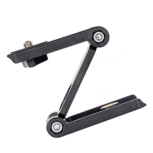 CONGARTENO Z-Shaped Flexible Phone Holder Cell Phone Tripod Camera Mounting Bracket for Desk Multi-Angle Use