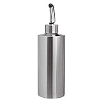 Gteller Stainless Steel Olive Oil Dispenser, Leakproof Pourer Dispensing Bottle for Oil Soy Sauce Vinegar&Cooking Wine 550ml/350ml/250ml (550ml-A Model)