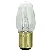 Sunlite 10C7/CL/DC Incandescent 10-Watt, Candelabra Based, C7 Night Light Bulb, Clear