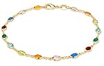 Womens Anklets Crystal