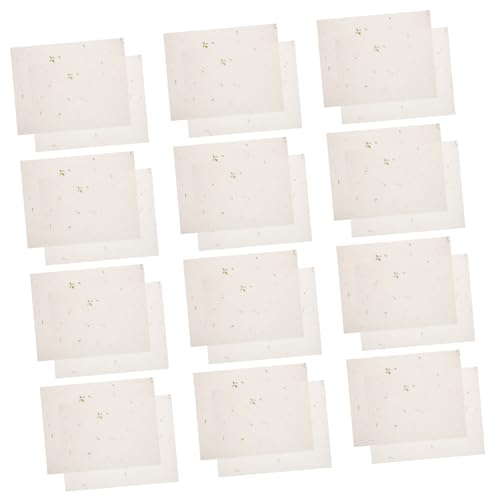 LALAFINA 100 Folhas da montanha caligrafia papel carta trabalhos manuais papel xuan chinês papel man