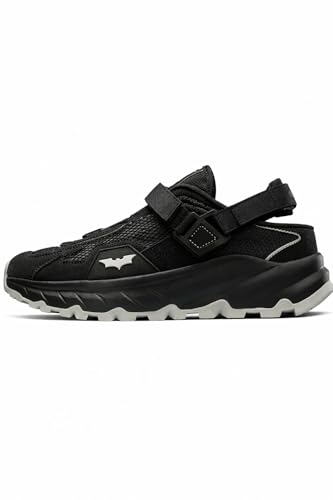 Image of The Souled Store Rovers: Men and Boys Low Top Streetwear Fashion Trainer Engineered Breathable Mesh Rugged Chunky Sole Velcro Strap Closure Lightweight Mules