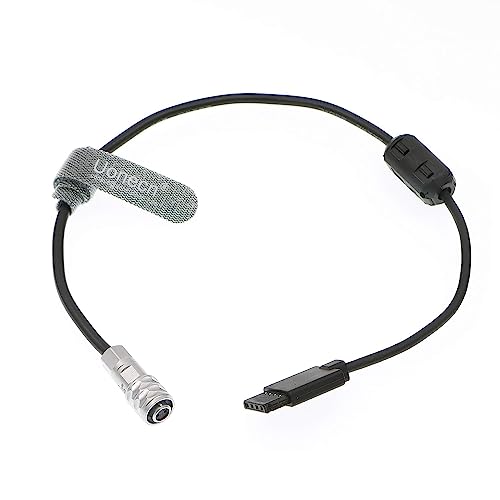 Uonecn BMPCC 4K Power Cable for Blackmagic Pocket Cinema Camera 4K to DJI Ronin S MX Stabilizer