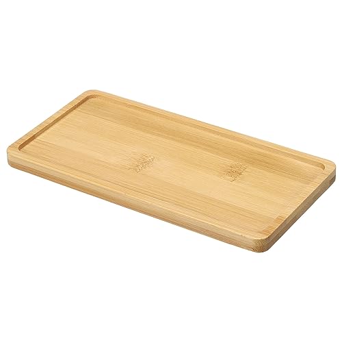 Patikil Bamboo Wood Saucer for Bonsai and Succulents