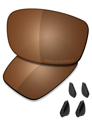Image of SAUCER Premium Replacement Lenses & Nosepads for Oakley Si Ballistic Shocktube OO9329 Sunglasses