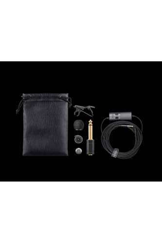 Image of Godox LMS-60G Omnidirectional Auxiliary Lavalier Microphone with Adjustable Gain (Black)