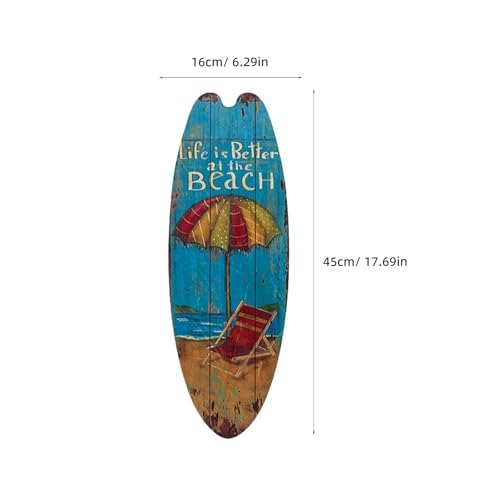 Planche de surf décorative bois finition délicate COHEALI pour hôtel