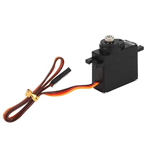 RC Car Motor Servo Parts, JX PDI‑1171MG 17g RC Metal Gear Core Motor Servo Upgrade für RC Car(schwarz)