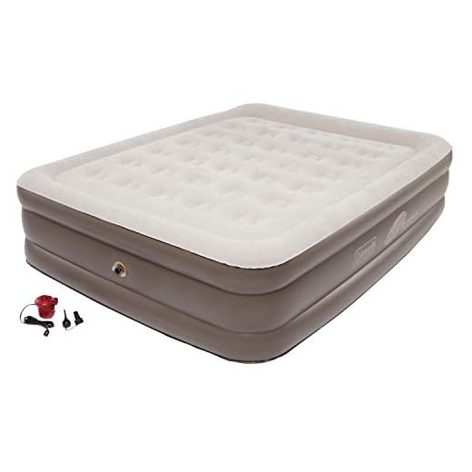 Coleman SupportRest Plus PillowStop Double-High Airbed