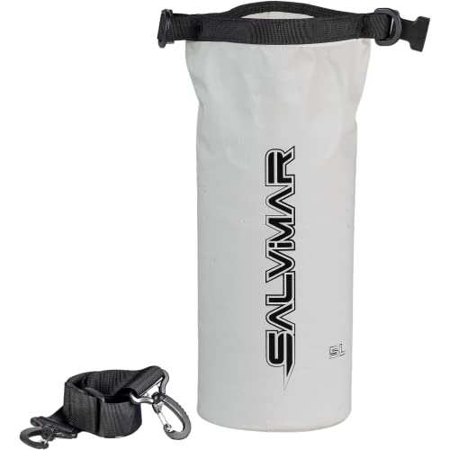 SALVIMAR Dry Bag 5lt - 10lt - 20lt, White, 5lt, Waterproof Sports Bag - Image 2