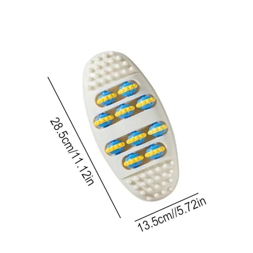 Estera de masaje pies con diseño amasado y acupresión de plástico resistente 4