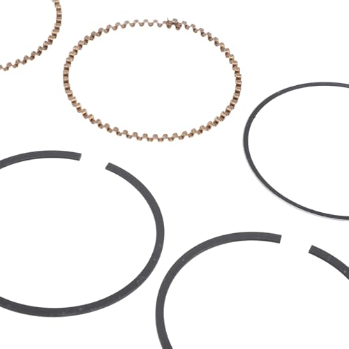 Kit de Revisão de Motores, Acessórios para Cortador de Grama Conjunto de Anéis de Pistões de Liga de