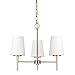 Sea Gull Lighting (sgl-3140403) Driscoll Three Light Chandelier Shown In Satin Bronze