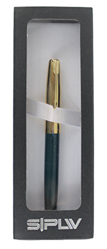Sipliv classica penna berretto verde e oro fontana...