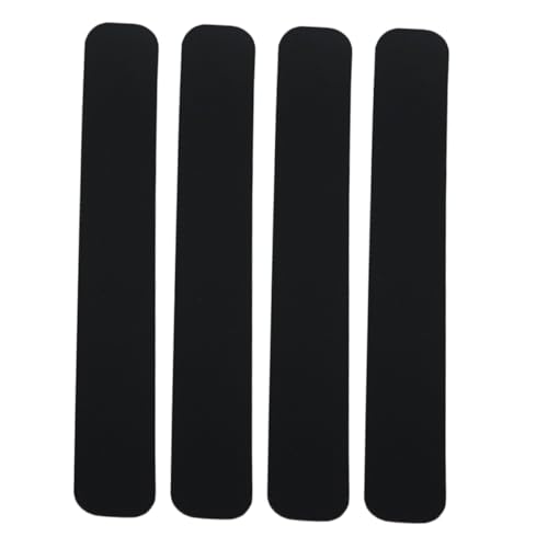 OSOLADY 4pcs Chain Protector Bike Protection Film Protective Bicycles Chain Cover Bikes Frame Padding Strips Mountain Bike Protector Bike Chain Shield Replacement Guard Black