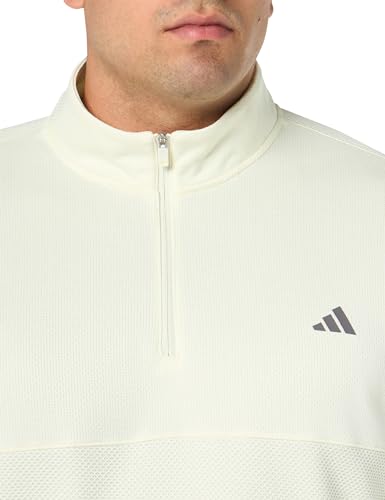 adidas Men's Ultimate365 Textured Quarter-Zip Top2
