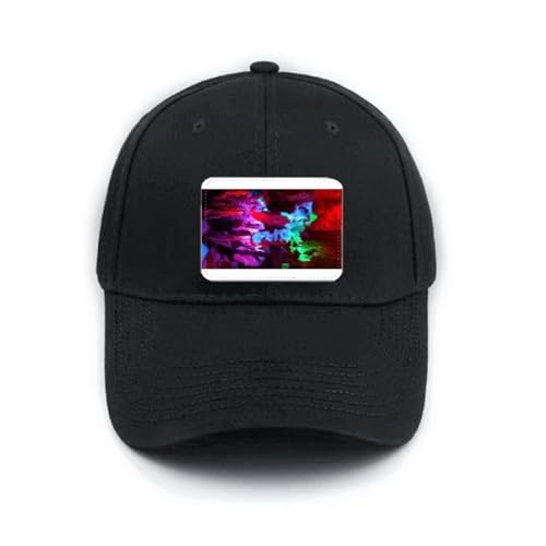Casquette de baseball noire Karst Cave pour le quotidien et les sorties