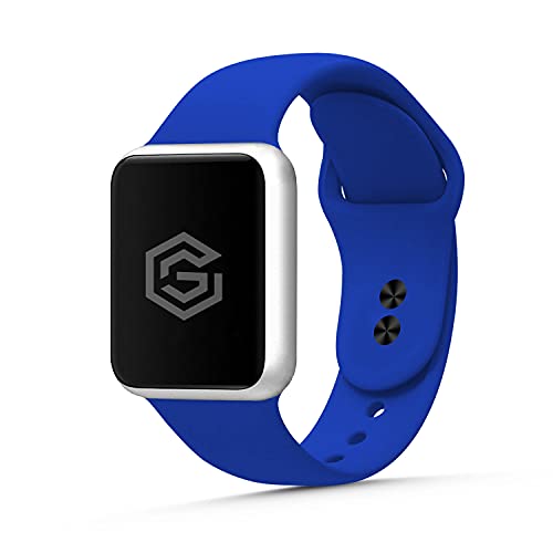Image of GRIPP Soft Silicone Watch Strap for 40mm /41mm /42mm, Watch Series 11 /10 /9 /8 /7 /6 /5 /4 /3 /2 /1, SE 3 /2 /1, Slim, Lightweight, Adjustable (Watch Not Included)