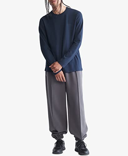Calvin Klein Men's CK Move Tech Pique Long Sleeve Tee4